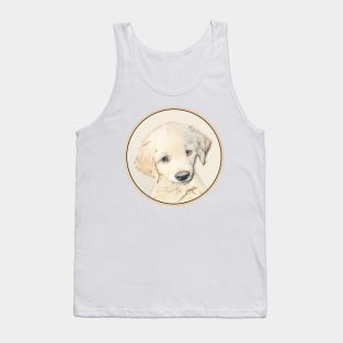 Golden Retriever Puppy Tank Top